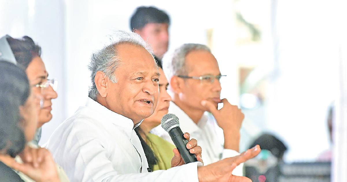 ‘Committed’ Gehlot stresses on promises ‘delivered’